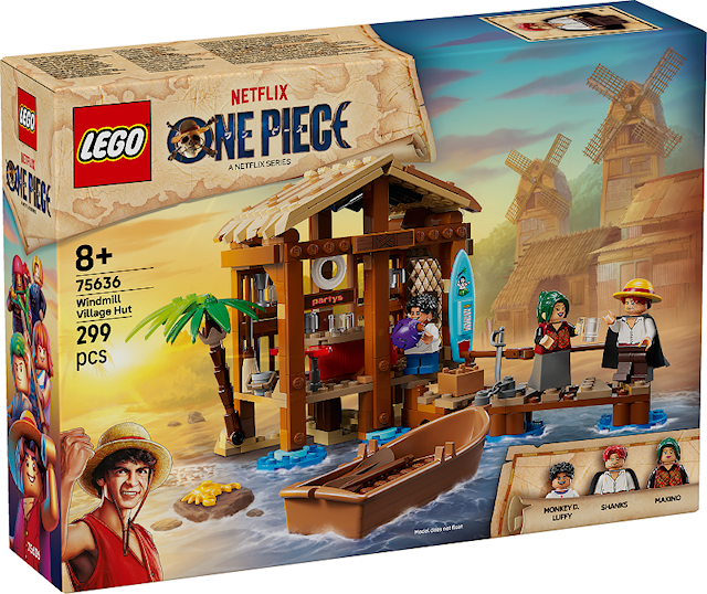 Tuotekuva 1 - Tuulimyllykylän mökki LEGO® One Piece (75636)