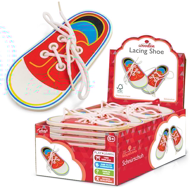 Produktbilde 4 for Lær å knyte sko Tobar