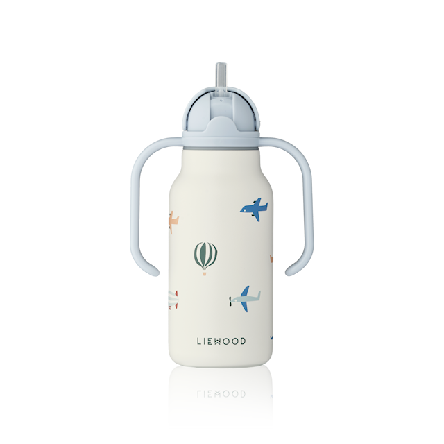 Produktbild 3 för Kimmie Vattenflaska 250 ml Aviator/Ecru Liewood