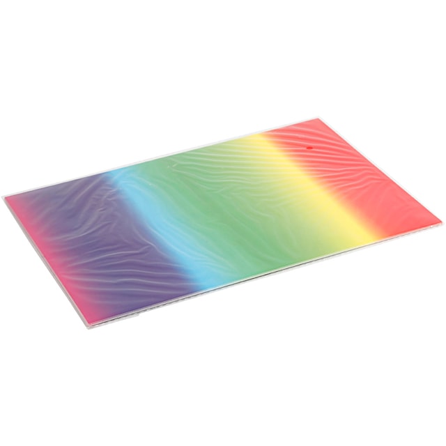 Tuotekuva 2 - Sateenkaarikartonki, A4, 210x297 mm, 180 g, 10 ark/ 1 pkk