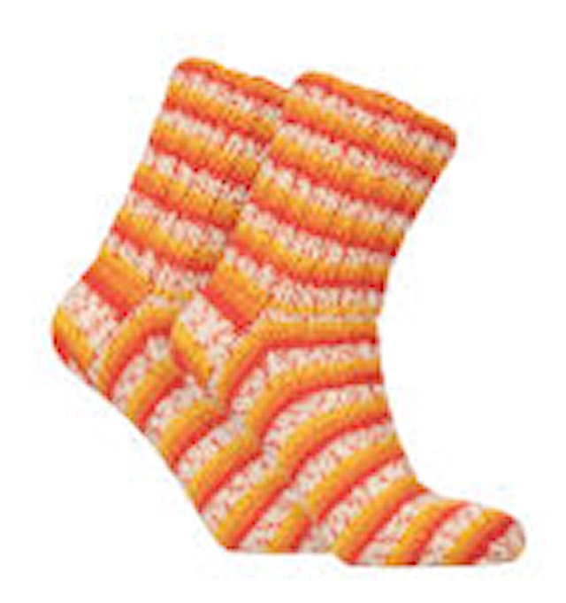 Produktbild 2 för Viola Flora Garn Ullmix 100g Ringblomma 8371 Novita