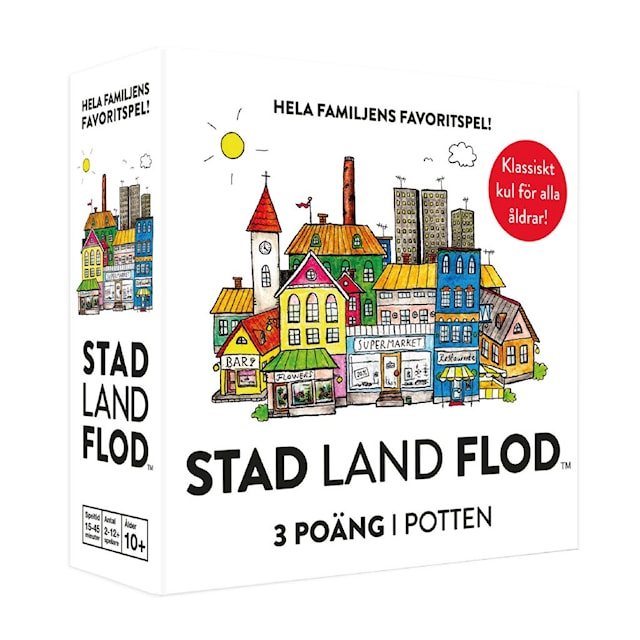 Produktbild 1 för Stad, Land, Flod (SE)