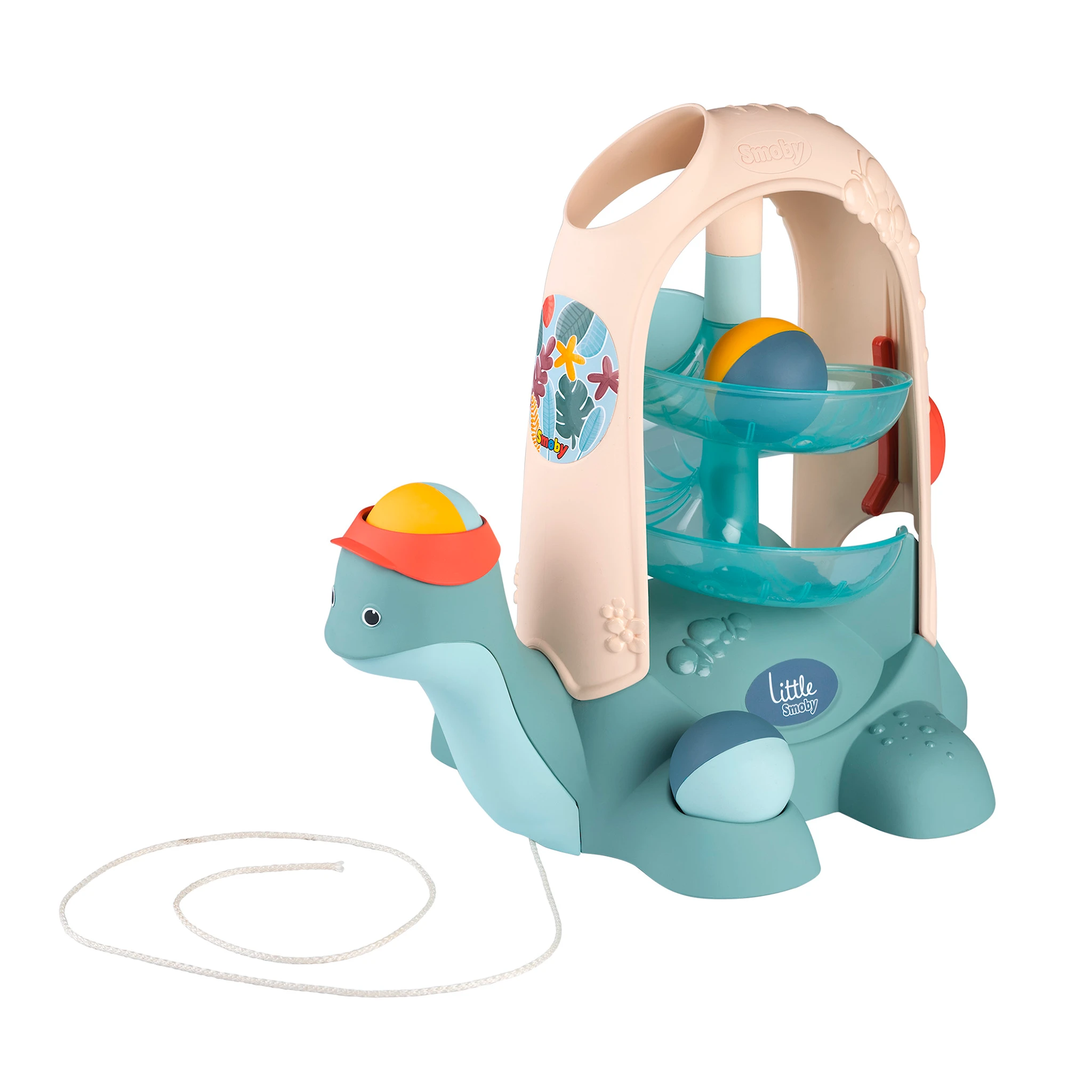 Tuotekuva ille Kilpikonna vedettävä lelu kuularadalla Little Smoby