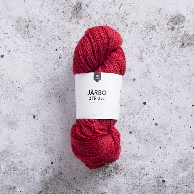 2tr Ull 100 g Sheer red Järbo