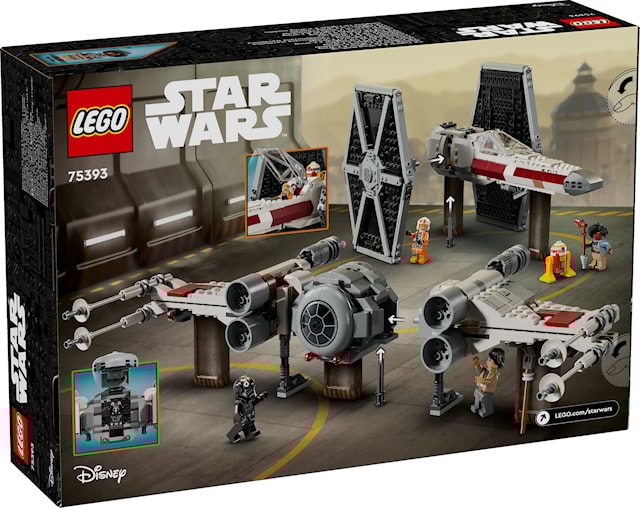 Produktbilde 3 for Kombimodell med TIE Fighter og X-Wing LEGO® Star Wars™ (75393)