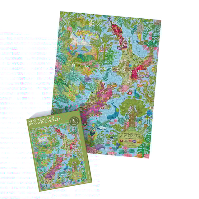 Produktbilde 5 for Vinpuslespill - Nya Zeeland 1000 brikker Water and Wines