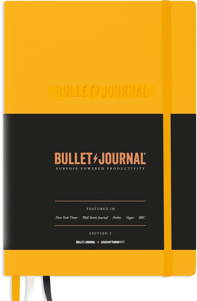 Tuotekuva 1 - Bullet Journal A5 Pilkullinen Keltainen Leuchtturm1917