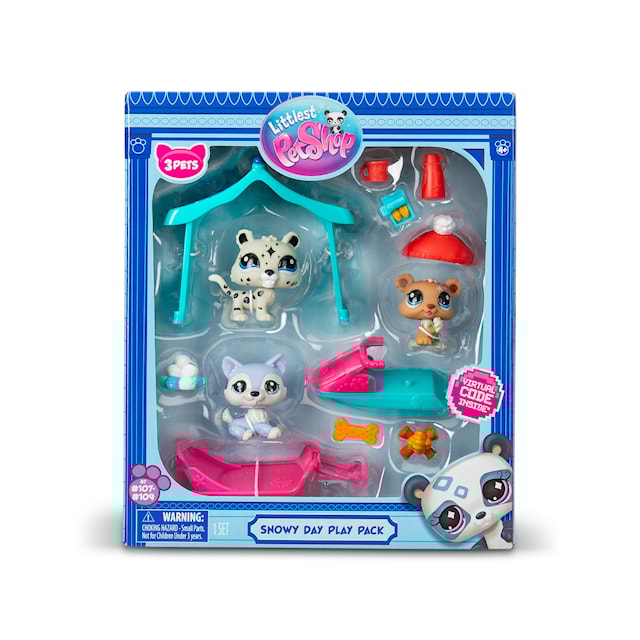 Produktbild 2 för Littlest Pet Shop Lekset med Släde