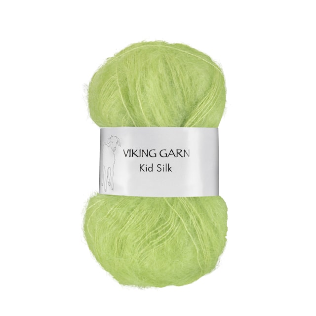 Kid/Silk 25 g Lime 331 Viking Garn
