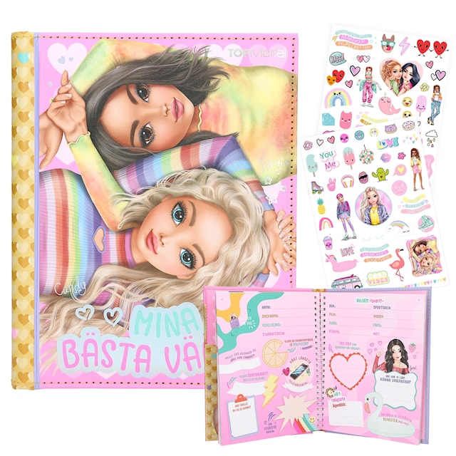 Produktbild 1 för Kompisbok Bästisbok TOPModel