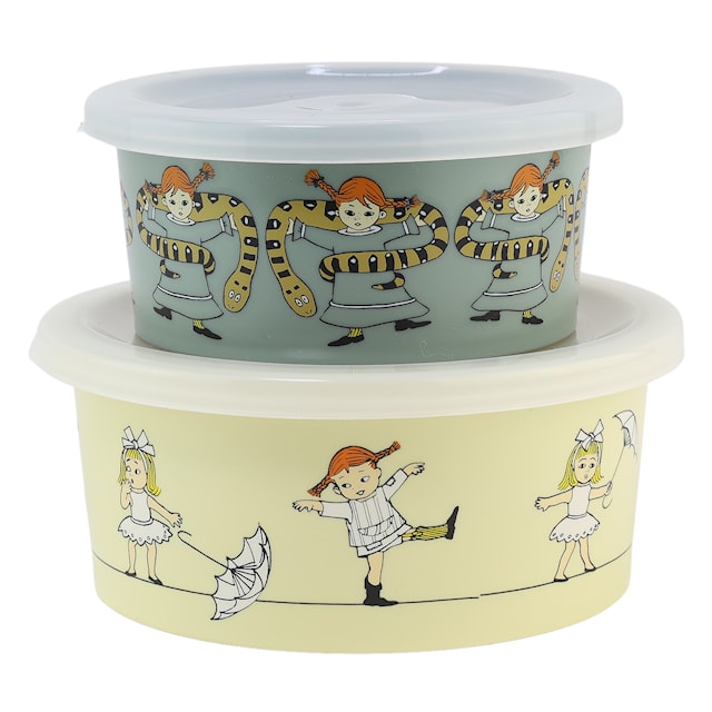 Produktbilde 1 for Pippi Sirkus Snackboks 2-pakning Rätt Start