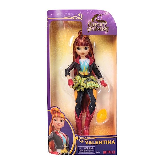 Tuotekuva 5 - Unicorn Academy Nukke 24 cm - Valentina