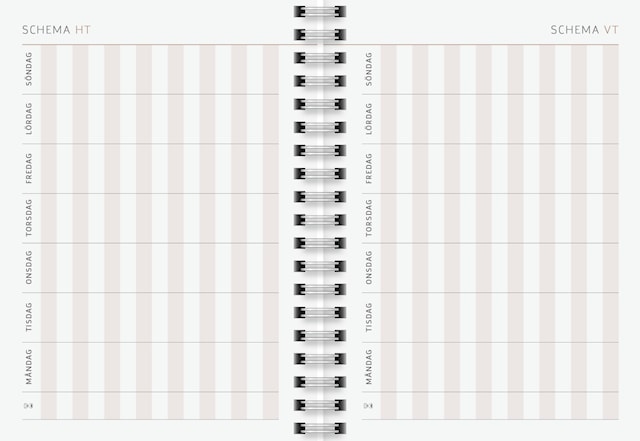Produktbild 4 för Kalender 25/26 A6 Stars 18 mån Almanacksförlaget