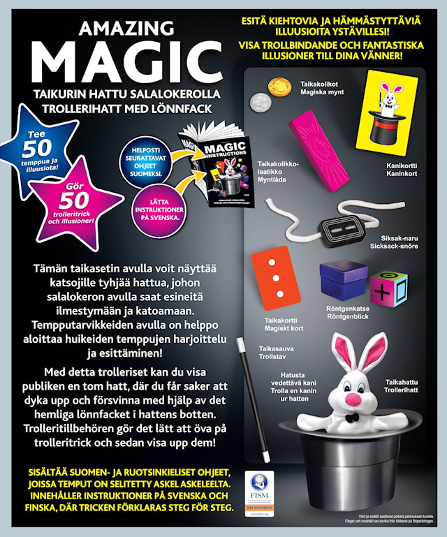 Produktbilde 3 for Magisk lue Martinex