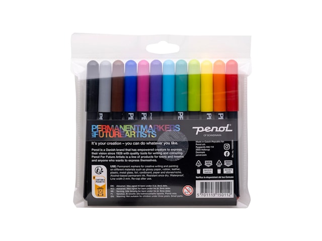 Produktbild 2 för Markers 12-Pack Penol