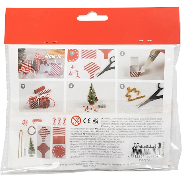Produktbild 4 för Mini DIY Kit Nissens Dörr - Julgran
