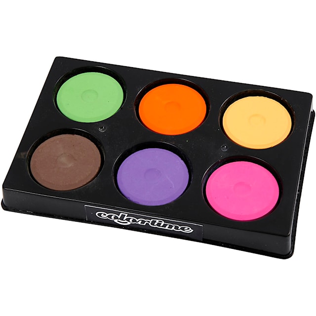 Produktbilde 1 for Vannfarge, dia. 44 mm, H: 16 mm, suppl. farger, 1sett