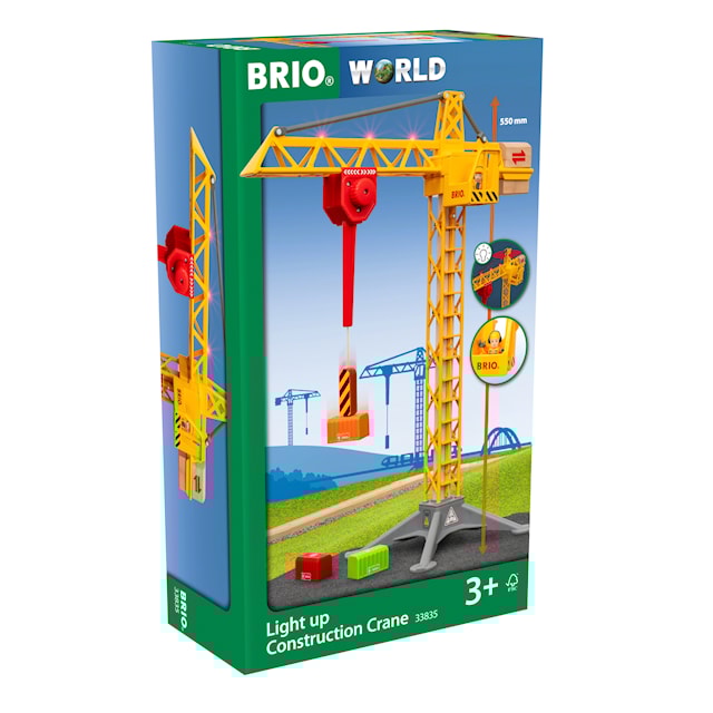 Tuotekuva 2 - Light up Construction Crane, Brio