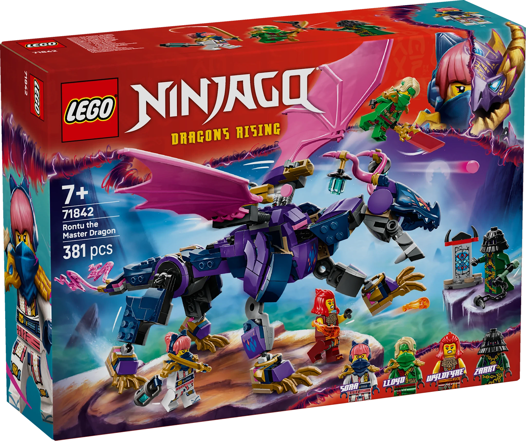Tuotekuva ille Rontu-mestarilohikäärme LEGO® Ninjago (71842)