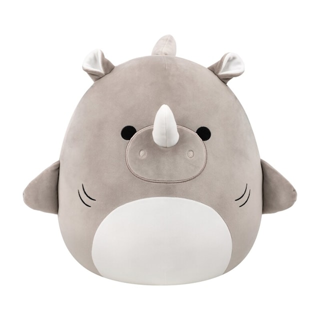 Squishmallows Pehmolelu 40 cm Bruno Grey Rhino Shark