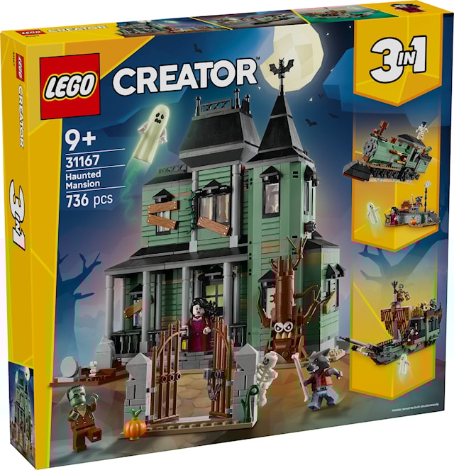 Produktbild 1 för Hemsökt herrgård LEGO® MixCreator (31167)