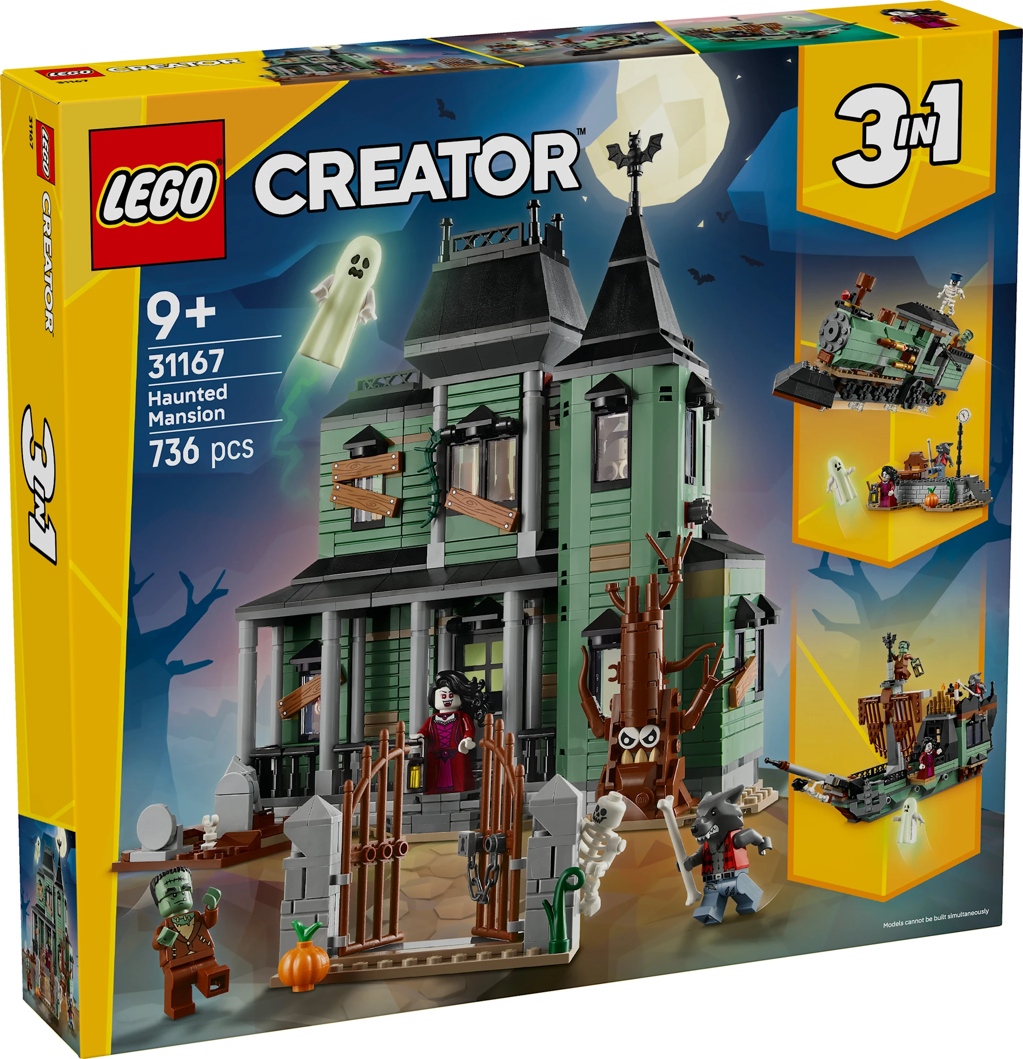 Produktbild för Hemsökt herrgård LEGO® MixCreator (31167)