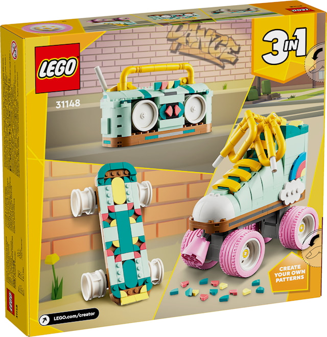Produktbild 3 för Retrorullskridsko LEGO® Creator (31148)