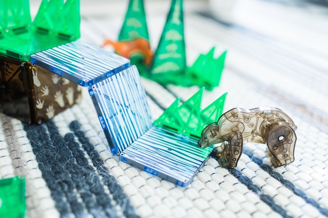 Produktbild 4 för Magna-Tiles Forest Animals, 25 bitar