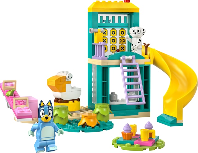 Produktbild 2 för Skoj på lekplatsen med Bluey och Chloe LEGO® Bluey (11201)