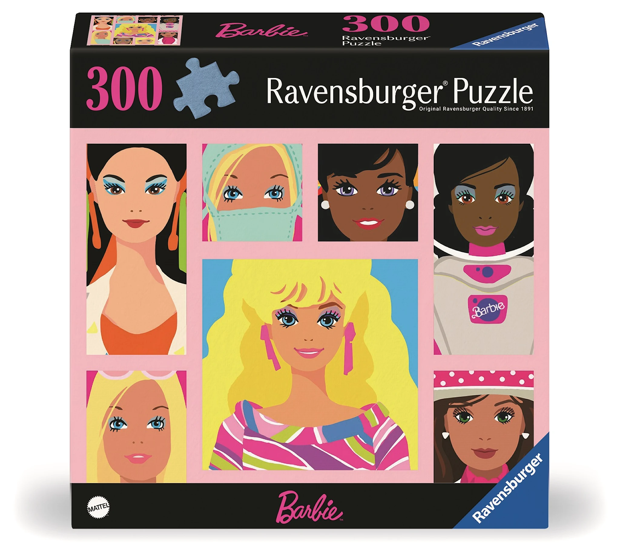 Produktbilde for Barbie, Sterke kvinner lager bølger 300p Ravensburger