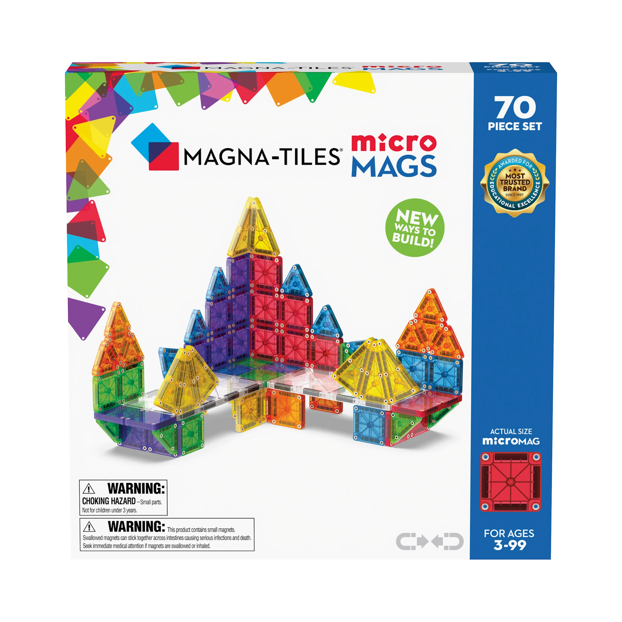 Tuotekuva ille MicroMAGS 70 kpl Magna-Tiles
