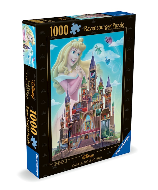 Produktbilde 5 for Disney slott Tornerose Puslespill 1000 brikker, Ravensburger