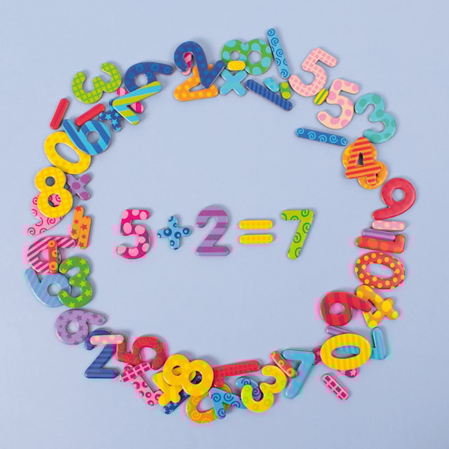 Produktbilde 3 for Magnettall Og Symboler 68 stk Playbox