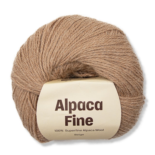 Alpaca Fine 50 g Beige A205 Adlibris