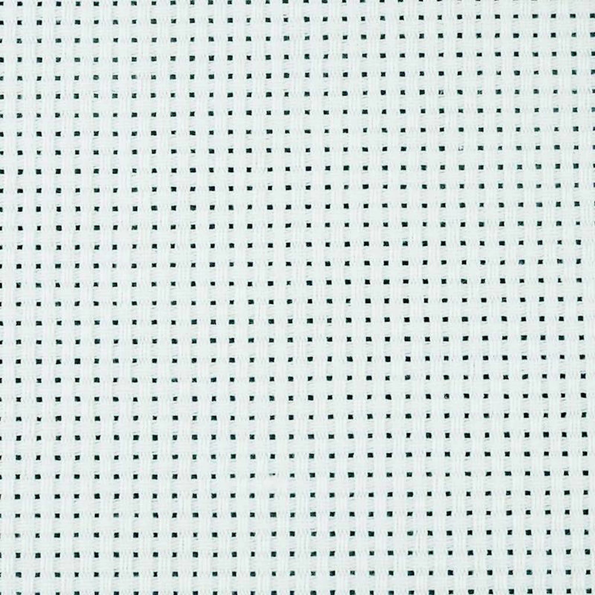 Produktbilde for Aidastoff, str. 50x50 cm, 43 ruter pr. 10 cm , hvit, 1 stk.