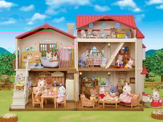 Tuotekuva 1 - Uusi huvila valaistuksella Sylvanian Families