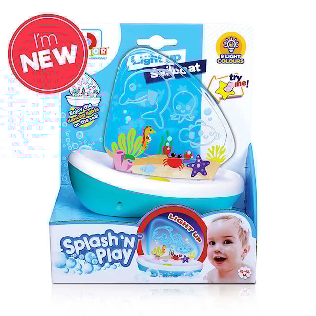 Produktbilde 2 for Splash N Play Lys Opp Seilbåt BB Junior