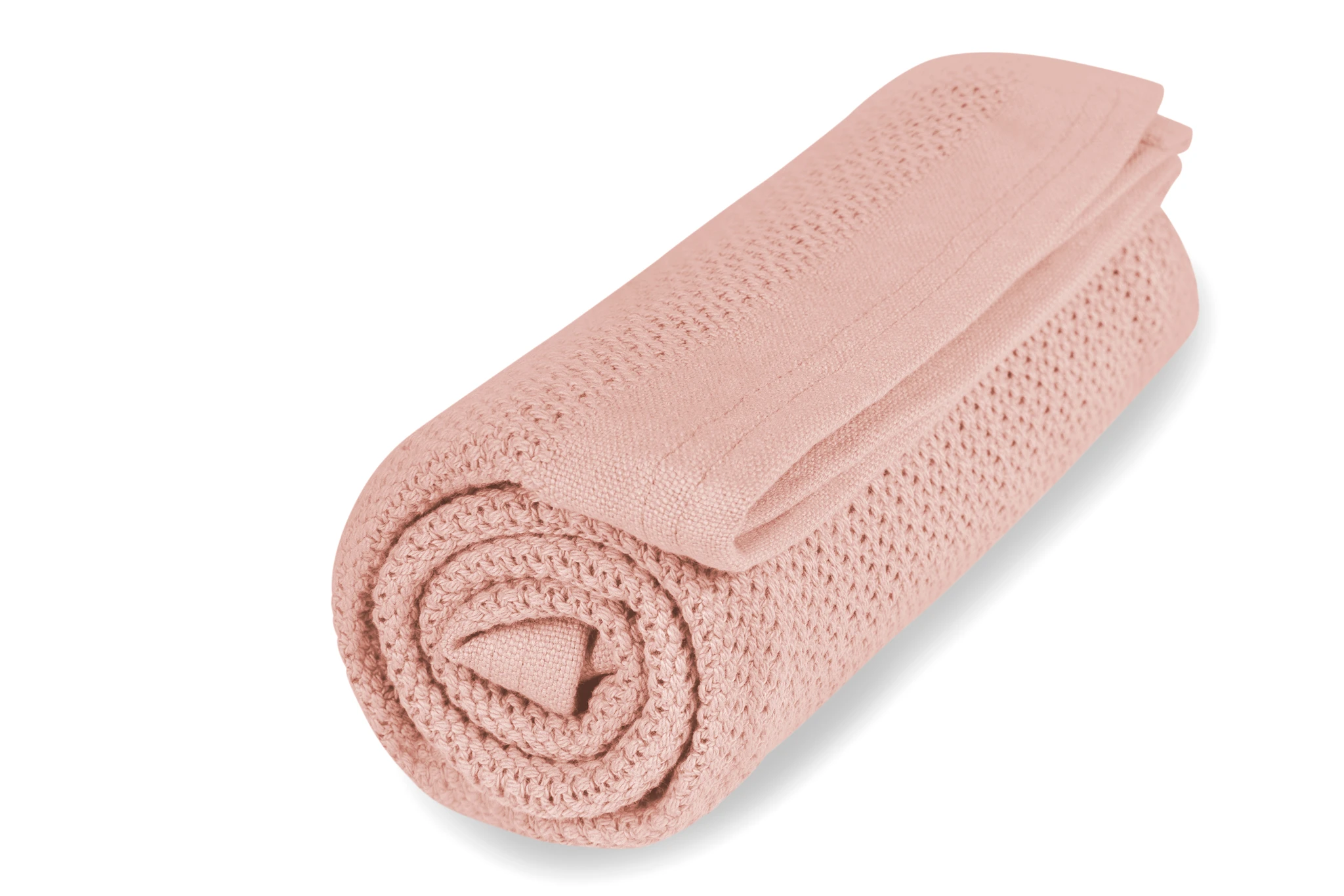 Tuotekuva ille Vauvan peitto Soft Grid EKO Cloud Pink Vinter & Bloom