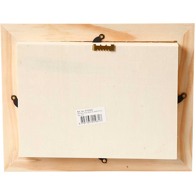 Produktbilde 3 for 3D ramme med glass, D: 2,5 cm, str. 18,2x23,2 cm, 1 stk.