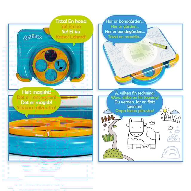 Produktbilde 5 for Dessineo tegnebrett Nordics, Jumbo