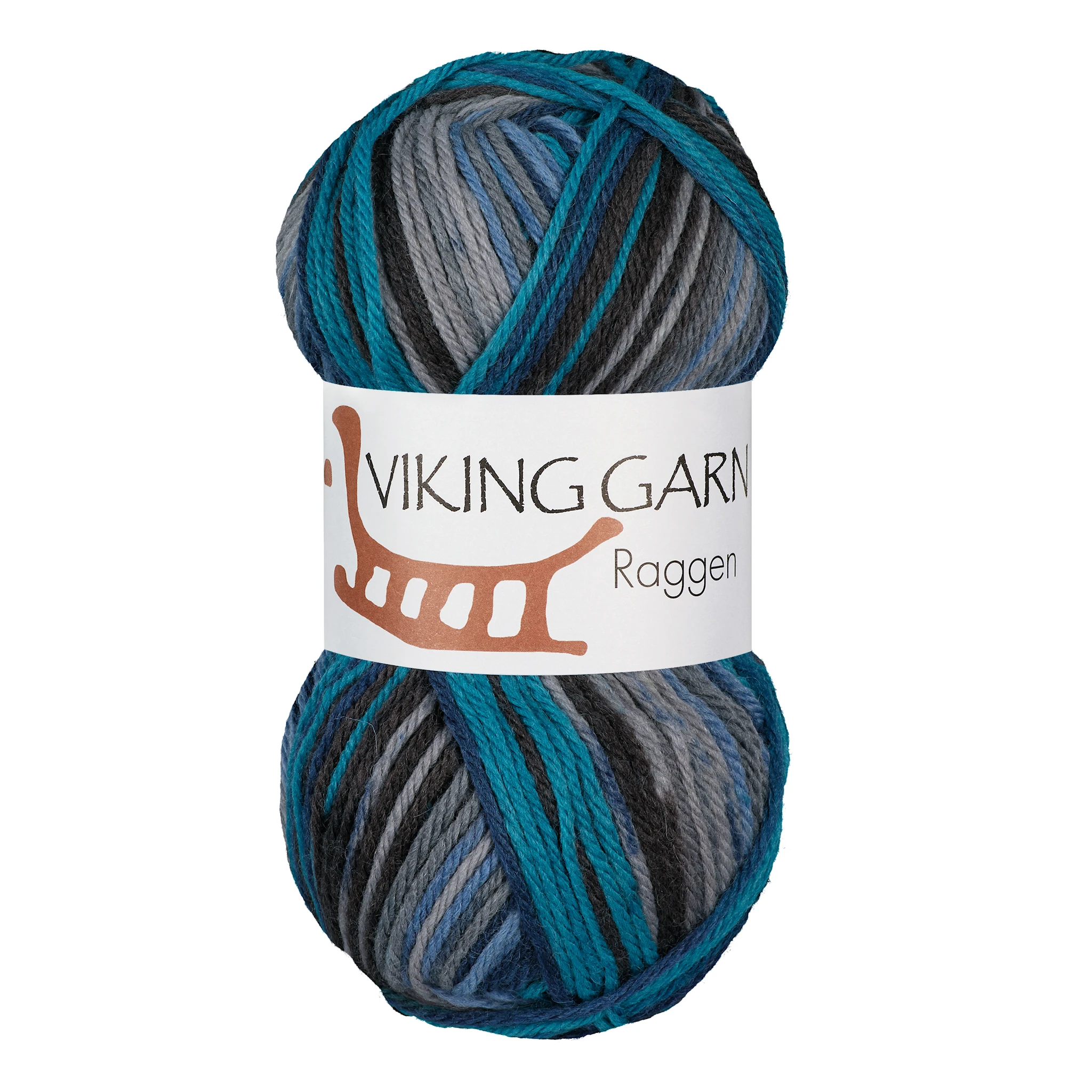 Produktbilde for Raggen garn ullmiks150 g Viking Garn