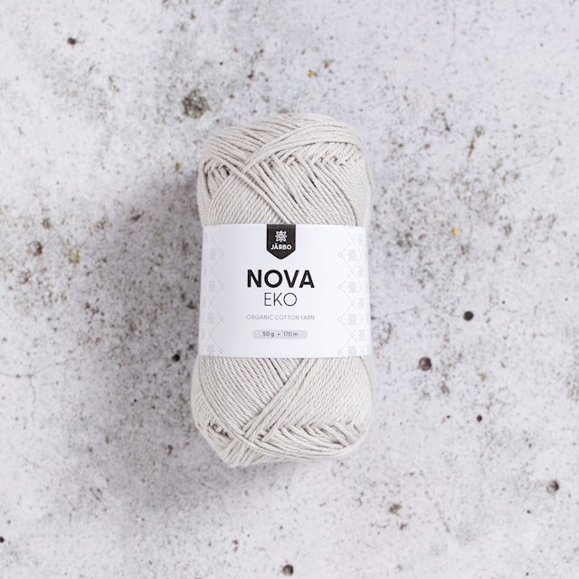 Nova Eco Cotton 50 g Greyish (30) Järbo