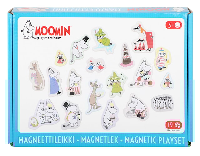 Magnetfigurer 19 delar Mumin