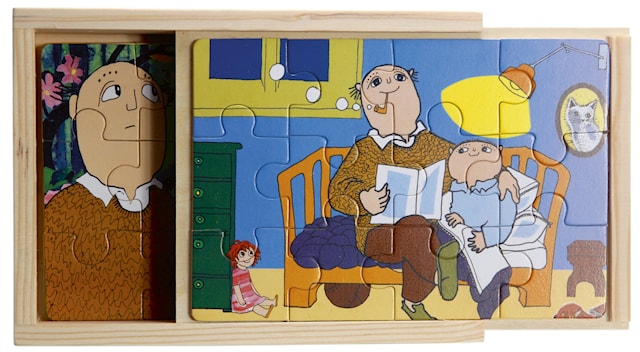 Alfons 4x träpussel