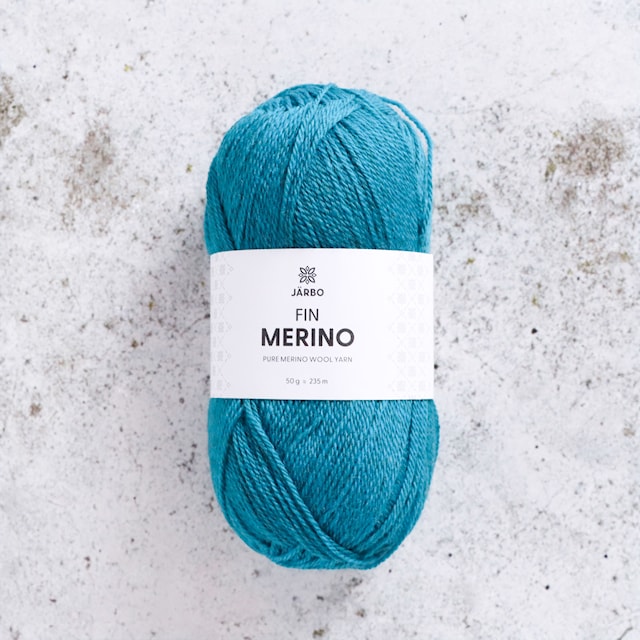 Fin Merino 50g Teal Peacock (04) Järbo