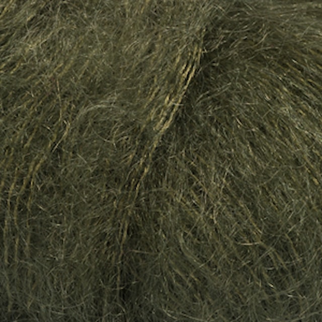 Kid- Silk Lanka Silk Mohair 25 g dark green 19 Drops