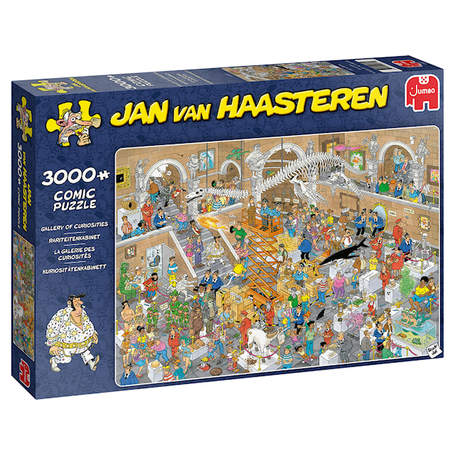 Produktbilde 2 for Jan Van Haasteren Gallery of Curiosities Puslespill 3000 brikker, Jumbo