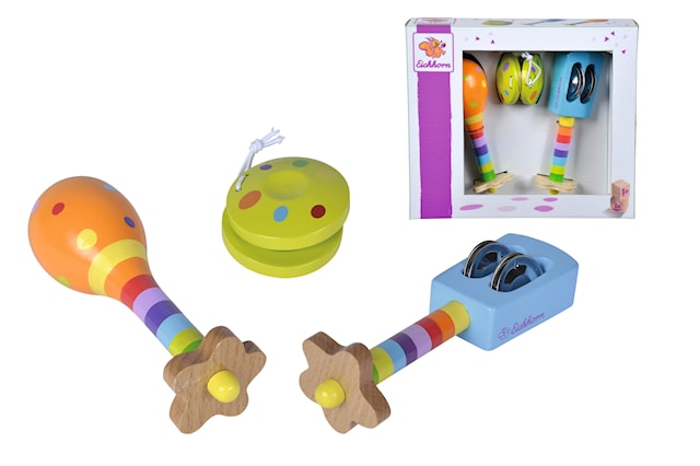 Produktbilde 1 for Musiksett i tre, Eichhorn