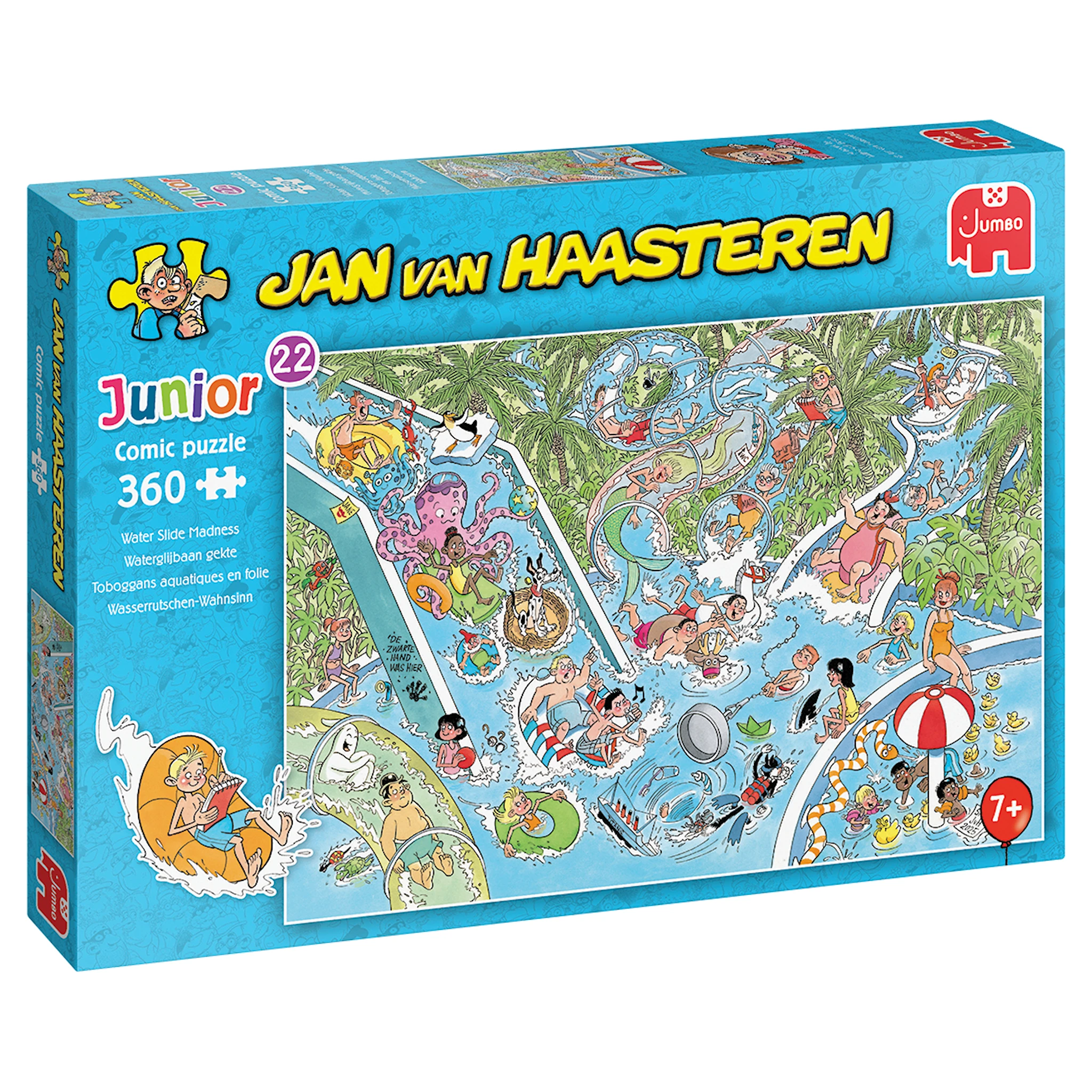 Tuotekuva ille Jan Van Haasteren Junior Water Slide Madness Puzzle 360 palaa