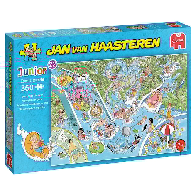 Tuotekuva 1 - Jan Van Haasteren Junior Water Slide Madness Puzzle 360 palaa